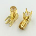 PCB Mount SMA Connector Right Angle (Jack,Female,50Ω) L14.5mm